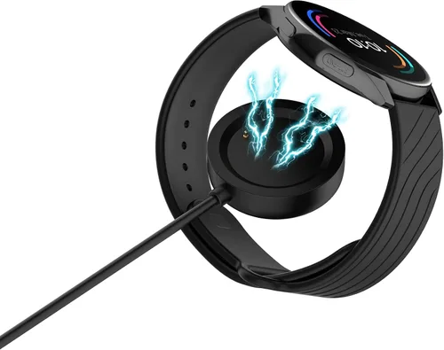 Vista 6 de Cargador portátil compatible con el cable de cargador de reloj OnePlus, cable de carga de repuesto de 3.3 pies para OnePlus Watch