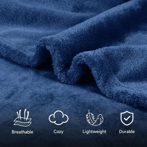 Vista 6 de Catalonia Poncho con capucha de manta para vestir para mujeres y hombres adultos, manta de vellón con capucha Cálido, suave, acogedor