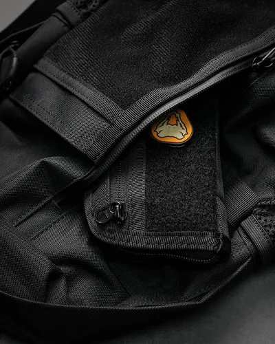 Vista 8 de VIPERADE VE21 Bolsa EDC pequeña organizadora de bolsillo con 9 compartimentos, bolsa de herramientas de bolsillo con panel de visualización de Negro