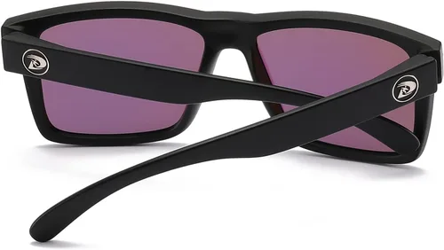 Vista 3 de DUBERY Gafas de sol polarizadas cuadradas clásicas para hombresmujeres con protección UV400 D805