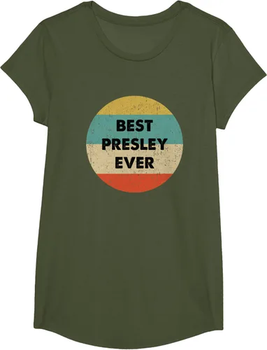 Vista 78 de Camiseta Presley Name, Negro, S