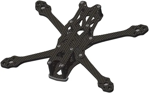 Vista 7 de Kit de marco para drones compatible con APEX HD Racing Drone Quadcopter (marco con impresión 3D)