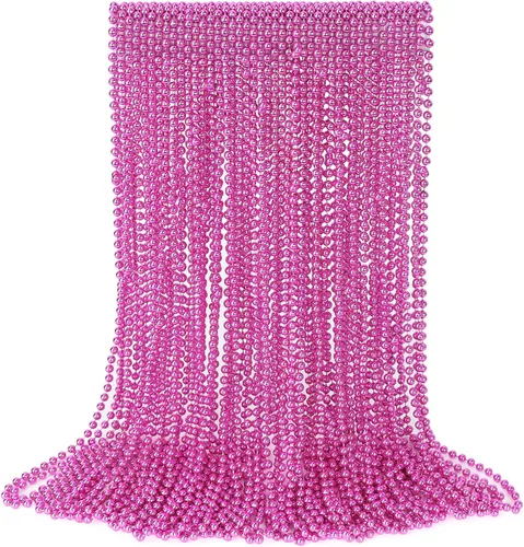 Vista 12 de EOBOH Cuentas de Mardi Gras, Accesorios de Cuentas de Carnaval de Mardi Gras para Tiradas de Desfile, Decoraciones de Fiesta 10