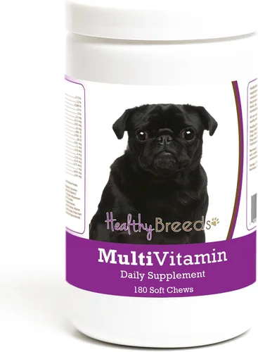 Vista 213 de Healthy Breeds Affenpinscher Multivitamínico suave masticable para perros 180