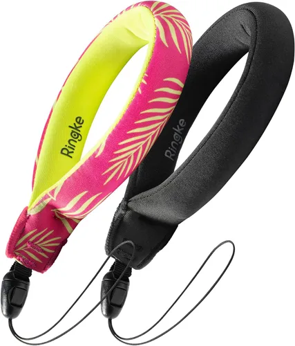Vista 12 de Ringke Correa de flotador impermeable (paquete de 2), correa flotante, pulsera, agarre de mano, cordón compatible con cámara, teléfono, llave