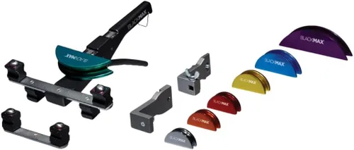 Vista 2 de CPS BLACKMAX BTB300 Premium - Dobladora de tubo de trinquete con curva inversa, incluye 1/4-7/8 (7) tamaños