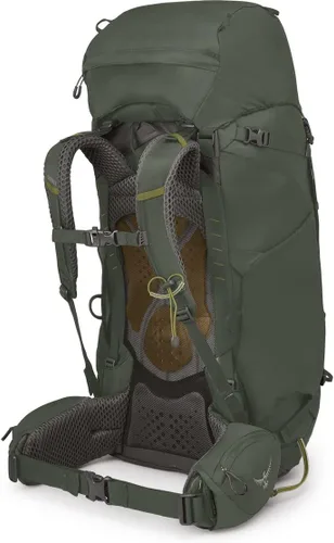 Vista 2 de Osprey Kestrel 68L Mochila de mochilero para hombre, verde bonsái, SM