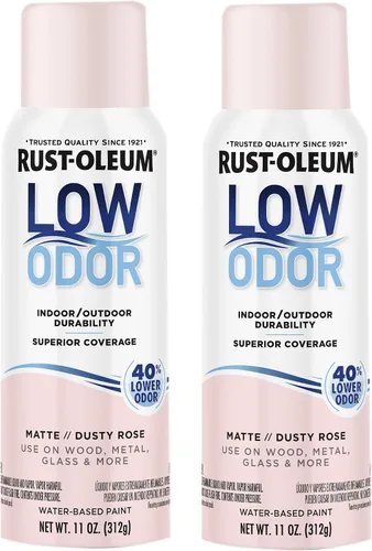Vista 79 de Rust-Oleum - Pintura en aerosol prémium de bajo olor, gris ancla brillante Olor 40% menor que las pinturas en aerosol tradicionales, durabilidad