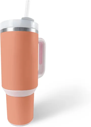 Vista 34 de MightySkins Skin - Vaso de vinilo compatible con Stanley The Quencher H2.0 FlowState de 40 onzas, diseño de rayas marineras, protectora, duradera