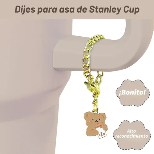 Vista 3 de Juego de accesorios para Stanley Cup, incluye 2 fundas para pajita de 0.4 pulgadas, 1 juego de tapón de silicona a prueba de derrames (juego de 3)