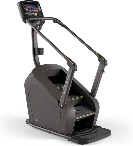 Vista 10 de Matrix Fitness C50 ClimbMill, Low Impact Stair Machine High Calorie Burn, Low Impact Workout, Cardio Endurance Low Ceiling Design, Powerful