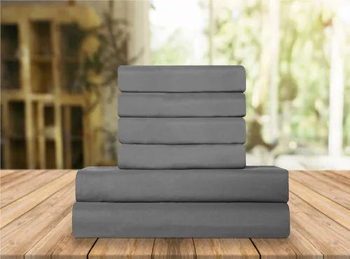 Vista 31 de Elegant Comfort - Juego de sábanas de lujo suaves de 1500 hilos, calidad de hotel prémium, microfibra, resistente a las arrugas y a la decoloración