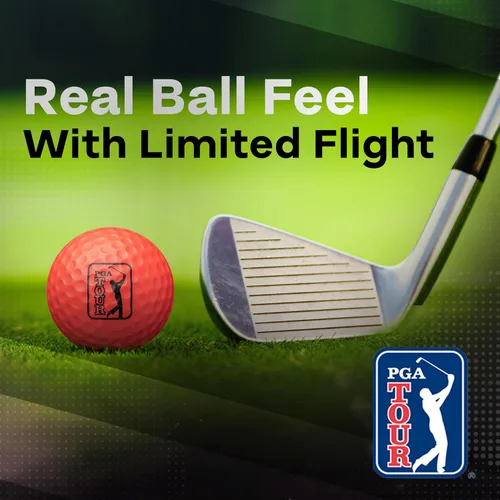 Vista 7 de Golfgen Foam Practice Golf Ball Set, Simulates Actual Ball Flight, Indoor and Outdoor Training Balls, Golf Training Balls
