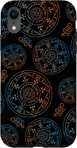 Vista 24 de iPhone 16 Good Omens - Wheel of Fortune Case