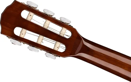 Vista 5 de Fender FA-15N Guitarra acústica de cuerdas de nailon escala 3/4, natural, con bolsa de concierto