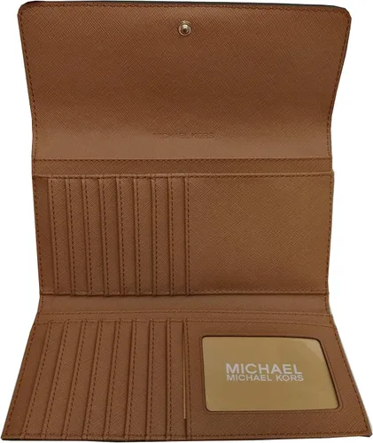Vista 4 de Michael Kors - Cartera de viaje para mujer, tamaño grande, con tres pliegues.