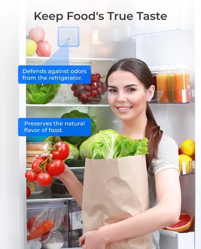 Vista 8 de Waterdrop Repuesto para filtro de aire para refrigerador LG® LT120F®, Kenmore Elite 469918, 9918, ADQ73214402, ADQ73214404, ADQ73334008, paquete de 3