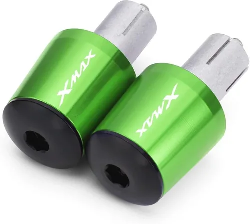 Vista 9 de Motorcycle CNC Aluminum Motorcycle Handlebar End 7/8" 22mm Handle Bar Ends Plugs Caps for XMAX300 XMAX400 Xmax X-MAX 125 250 300 400 Handle end Black