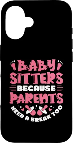 Vista 32 de Babysitters Because Parents Need - Babysitter Babysitting Case for iPhone 17
