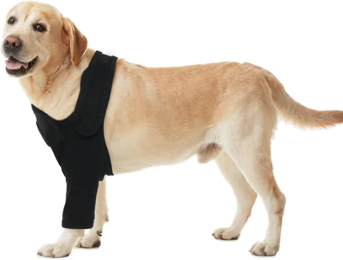 Vista 9 de ROZKITCH Manga de Cirugía para Pata de Perro Pata Delantera Derecha Izquierda, Protector de Codo y Rodilla para Mascotas que Previene Lamer Heridas