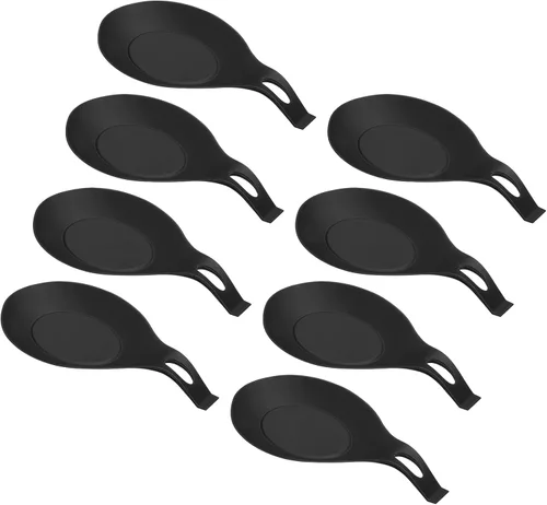 Vista 20 de uxcell Soporte de cuchara de silicona, 7.68 x 3.74 pulgadas, resistente al calor, soporte para utensilios de cocina, espátula, soporte para cucharón