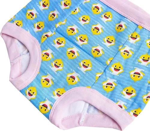 Vista 7 de Baby Shark Training Pant Multipacks with Success Tracking Chart & Stickers, Sizes 18m, 2t, 3t, 4t