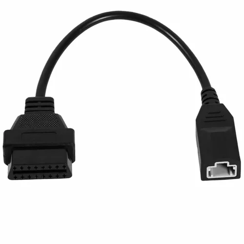 Vista 13 de cable de escaneo de diagnóstico OBD2 de 16 pines a 38 pines compatible con camiones Iveco