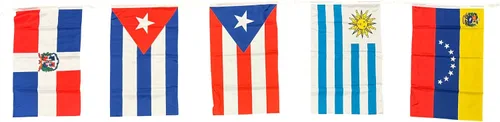 Vista 4 de Sur/Centroamérica - 30 ft String Banner