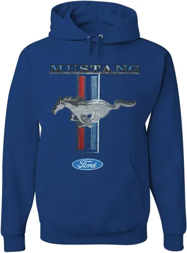 Vista 3 de Tee Hunt Ford Mustang Classic Sudadera con capucha GT Cobra Boss 302 Mach 1