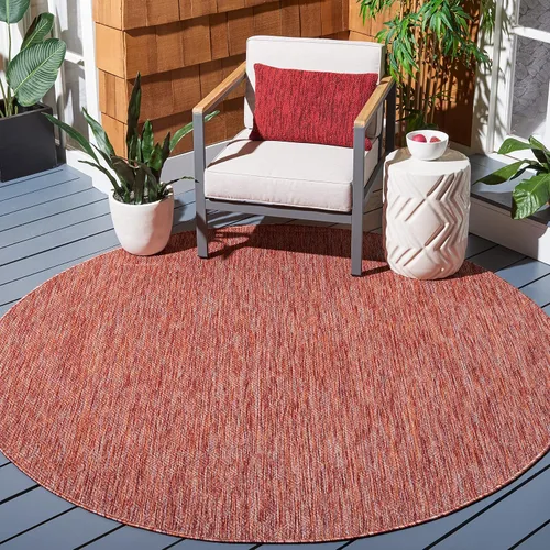 Vista 49 de SAFAVIEH Courtyard Collection CY8520 - Alfombra decorativa sólida para interiores y exteriores, impermeable, fácil limpieza, 2 x 3 pies 7 pulgadas