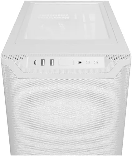 Vista 6 de be quiet! Carcasa de PC Pure Base 501 blanca 2 ventiladores silenciosos preinstalados Carcasa media USB 3.2 Gen Carcasa de PC silenciosa