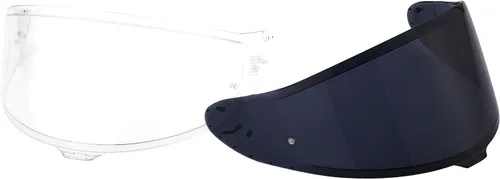 Vista 3 de Protector de visera de casco, compatible con SHOEI GT Air1/2 Neotec CNS-1 TC-5/9 X14 Z7 CWR1 Xspirit Z8 X15 RF1400 CWR-F2 NXR1/2 (Negro)