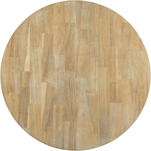 Vista 8 de Merax Juego de mesa de comedor para 4, mesa de comedor redonda extensible de madera con hojas de 16 pulgadas, mesa de cocina y sillas para cocina