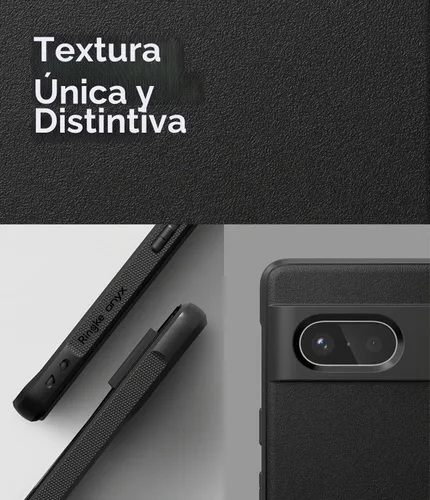 Vista 3 de Ringke Onyx - Funda para Google Pixel 7 [se siente bien en la mano] resistente al aceite y a la suciedad, protección mejorada del lente