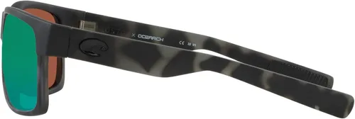 Vista 4 de Costa Del Mar Gafas de sol rectangulares Half Moon para hombre