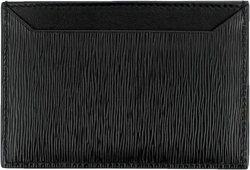 Vista 2 de Prada 1MC208 Vitello 'Move' Signature Logo - Funda para tarjeta de visita, color negro