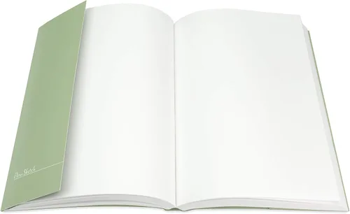 Vista 4 de Arte Mundial flexi-sketch blocs de dibujo Helecho 4 in. x 6 in. Paisaje [Pack de 3]