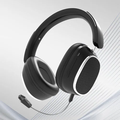 Vista 11 de AYI Auriculares inalámbricos Bluetooth de alta calidad con micrófono, sonido estéreo de alta fidelidad, plegable, recargable, compatible