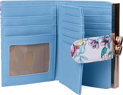 Vista 3 de Julia Buxton Pebble - Cartera Lexington de piel vegana, Hermosa naturaleza, Classic