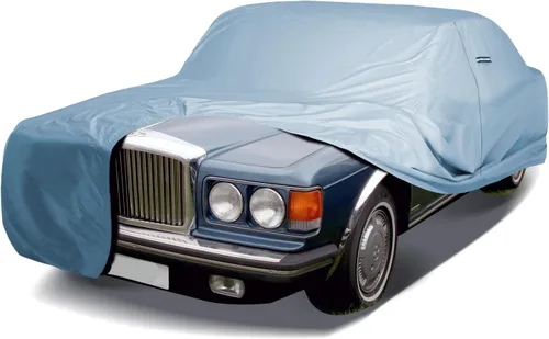Vista 47 de iCarCover Funda de automóvil personalizada de alta calidad para Bentley 1952-1955 Tipo R resistente, impermeable, para todo tipo de clima, lluvia