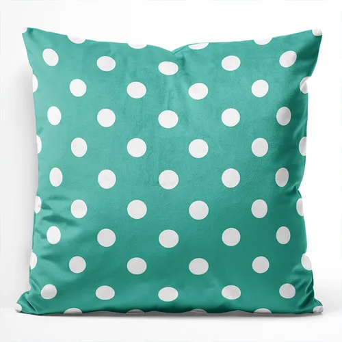 Vista 29 de Funda de almohada rectangular de felpa con diseño de lunares blancos y negros, con cremallera, un lado, impreso, 12 x 16 pulgadas, funda de cojín