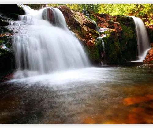 Vista 13 de artgeist Mural de Pared Cascada 118x91 pulgadas - XXL Papel Tapiz No Tejido Vellón Decoración de Pared Impresión Fotográfica Imagen Fotografía #05
