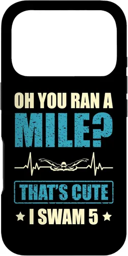 Vista 30 de Funny Swimmer I Swam 5 Hilarious Swimming Case for iPhone 16