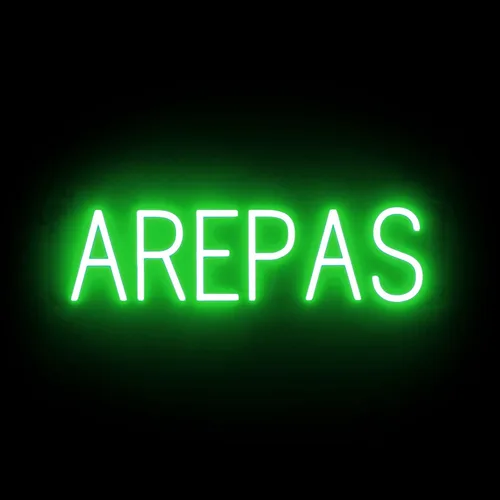 Vista 56 de SpellBrite Señal de PHO para restaurantes Señalización LED azul para restaurantes con LED de neón para empresas 13.2 x 6.3 pulgadas