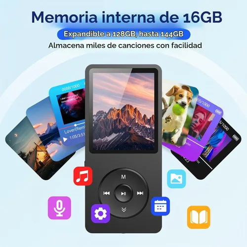 Vista 3 de Reproductor de música MP3 AGPtek – A02