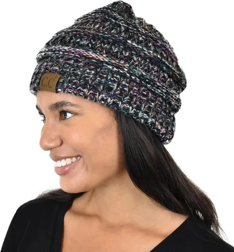 Vista 538 de C.C Trendy Warm Chunky Soft Stretch Cable Knit Beanie