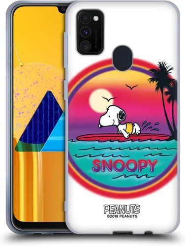 Vista 230 de Head Case Designs Officially Licensed Peanuts Beach Surf Snoopy Boardwalk Airbrush Gel Case [Military Grade Protection] Compatible with Google Pixel