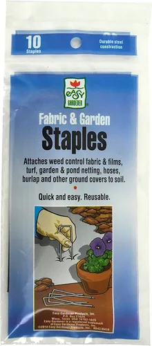 Vista 9 de Easy Gardener 50825 - Grapas para tela de jardín de seguridad para jardines, 8.89 cm