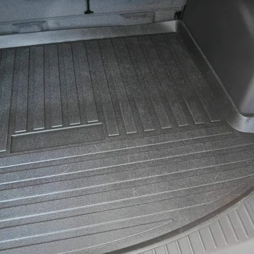 Vista 7 de Forro de carga – Tapete de maletero para Ford Escape 2013-2019 – Alfombrillas de maletero resistentes a la intemperie para automóviles con borde