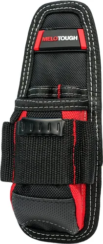 Vista 10 de MELOTOUGH Pequeña bolsa de herramientas eléctrica con clip en bolsa de herramientas, bolsa de cinturón de herramientas con funda para cinturón, mini